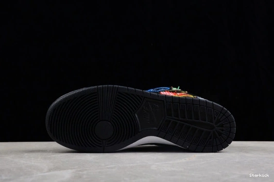 Low Nike DQ4488-001 Neckface Dunk SB 0125